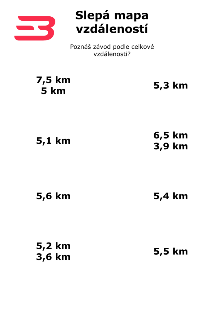 BB 2 – Slepá mapa vzdáleností 